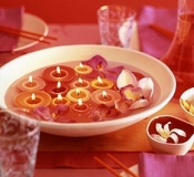 Centrotavola Matrimonio con Candele