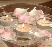 Centrotavola Matrimonio con Candele