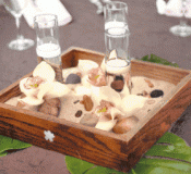 Centrotavola Matrimonio con Candele