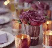 Centrotavola Matrimonio con Candele