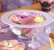 Centrotavola Matrimonio con Candele